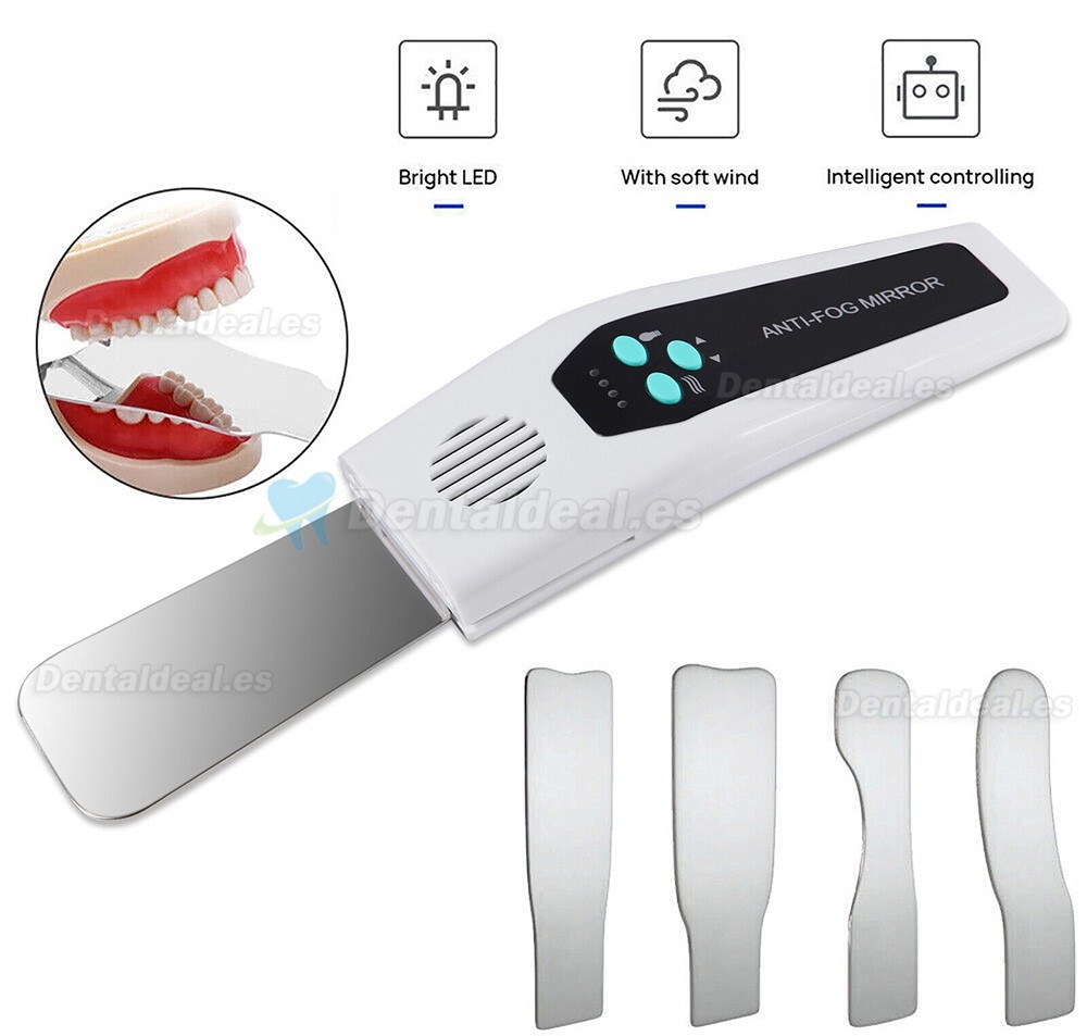 HILAYA Espejo Dental Antivaho para Fotograf&iacute;a con 4 Espejos Reflectores